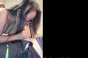 live webcaming with filipina deepthroat session