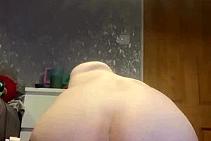 Big Black Toy Exploring My Rear