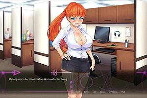 Give An Imp A Chance Femdom Hentai Game Pornplay Ep 12 Rough Fucking My Coworker At Work