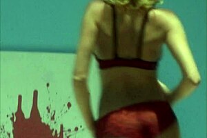 Adorable Carli Banks Rubbing Her Golden Snatch