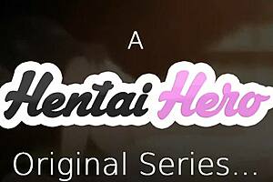 Delicate Anime Teacher Gives Titjob with Cumshot