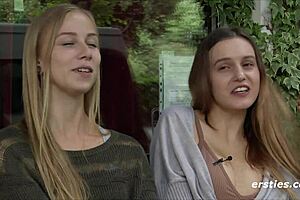 Sirena and Lauren, wanna get dirty in Berlin?