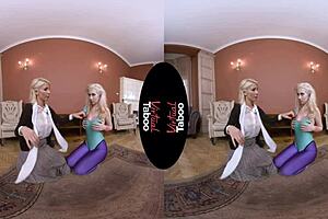 She knows the best way to please me in virtual taboo