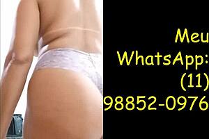 Sarah Rosa flaunts her big ass on the runway