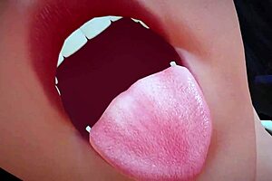 Teen Craves Semen in Mouth with Tongue and Handjob