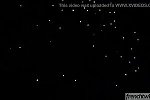 Two cute twinks intensely fucking outdoors with cum everywhere