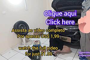 patroa provoca mecânico com tesão na oficina