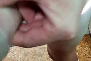 Duk and David Duk pee into a glass, David cums for Duk to eat it.