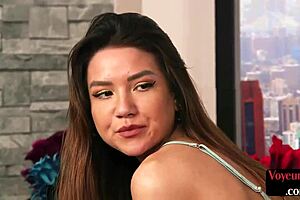 Femdom Babe in High Heels Teases BBC Jerker