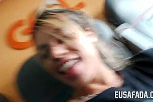 Lolah vibe cumming in doggystyle outdoor masturbation with milf amateur