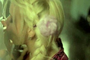 Big Breasted Virgin Loser Goes Down On Him