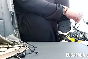 Lolah vibe cumming in doggystyle outdoor masturbation with milf amateur