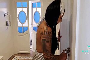 La paisita spies on mariana martix opening her ass with chinese balls 😏