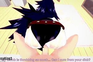 Kayama Nemuri's Intense Boobjob and Missionary Fuck in Boku no Hero