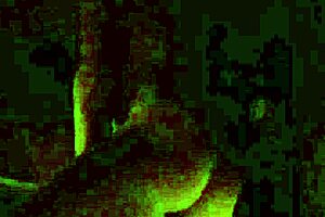 She says, Hot buns in the dark.