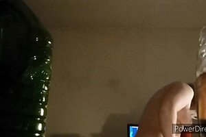 Wow, petite amateur flaunts big natural tits!