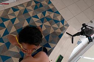 sexy tight and skinny brazilian belinda models in pov style