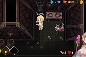 in the dungeon, the rat king takes sarah's anal virginity