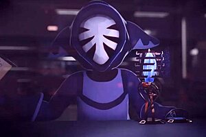 Check out how the double dicked dragon futa fills Tristana to the brim with cum. 😏