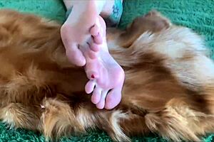 sexy feet and toes dominatrix nika dominates with cute fetish play, beautiful mistress in charge.