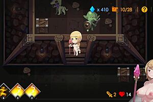 in the dungeon, the rat king takes sarah's anal virginity