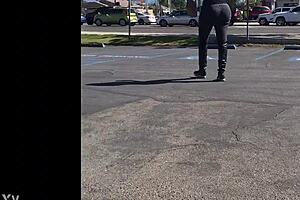 Big Juicy Ebony Ass Displayed