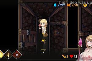 in the dungeon, the rat king takes sarah's anal virginity