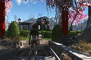 Fallout 4 Slutty Brunette Banged Hard in Wild Anime Action!