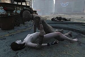 discussing fallout 4 tifa in anime