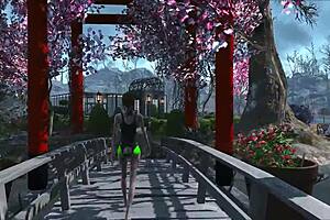 Fallout 4 Slutty Brunette Banged Hard in Wild Anime Action!