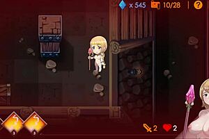 in the dungeon, the rat king takes sarah's anal virginity