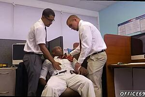 Hairless Gay Men Attend The HR Meeting