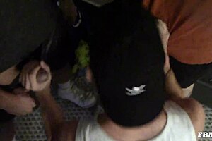 Look at that trashed ass getting banged at college party