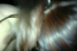 Oral sex session with deep sucking and licking