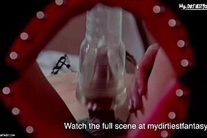 Man, I messed up describin’ this dildo-fuck on a shiny hairless ass with blowjobs!