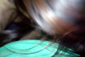 Oral sex session with deep sucking and licking