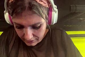 Gym Visit In Panties Leaves Her Dripping Wet Between Legs.