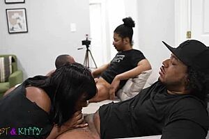 y dildos her ass and vibrates her pussy - the panty bank