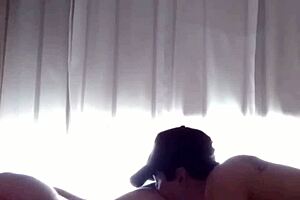 Loud Moans During Banana Masturbation Closeup