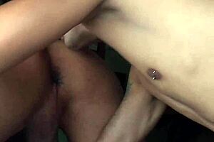 Loud Moans During Banana Masturbation Closeup