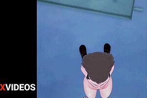 Go on a journey through the world of My Hero Academia with Ochako Uraraka in her 3D Hentai Adventure