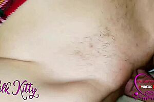 Deep Creampie Fills Wet Tight Pussy Without Condoms!