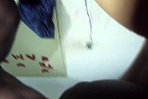 Taking naughty girl from behind with big black cock.