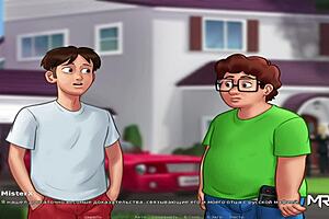 Hey, why spy on girls masturbating in Summertime Saga e3 52? 😏