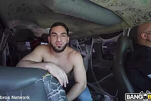 blonde shaved girl rides hard, gets facial creampie and cumshot in little red riding hoe story