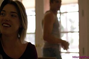 i watch anny aurora cheat in doggystyle and missionary riding