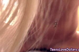 teenager deepthroats for cash in pov reality