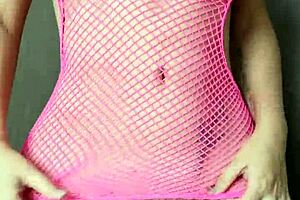 A Horny Mexican Chichona gets her big boobs and big ass on display