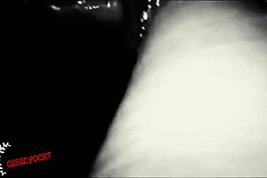 Glory Hole - Trans Babe Fucks And Sucks In Erotic Booth