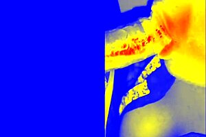 Intense sloppy blowjob from ebony amateur in pov